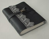 Great Graduation Gift - Faux Leather Journal - Black