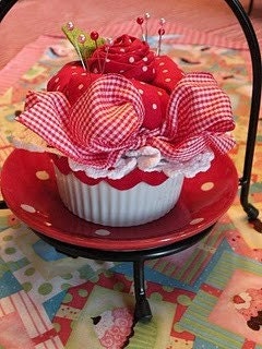 PDF Pattern Simply Sweet Cupcake Pin Cushion