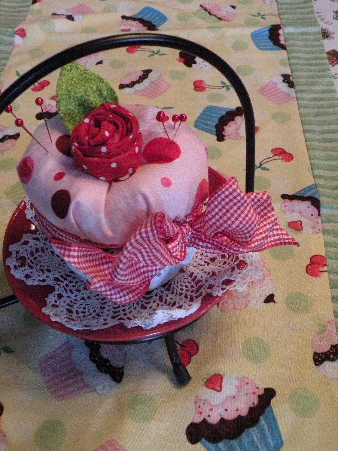 PDF Pattern Simply Sweet Cupcake Pin Cushion