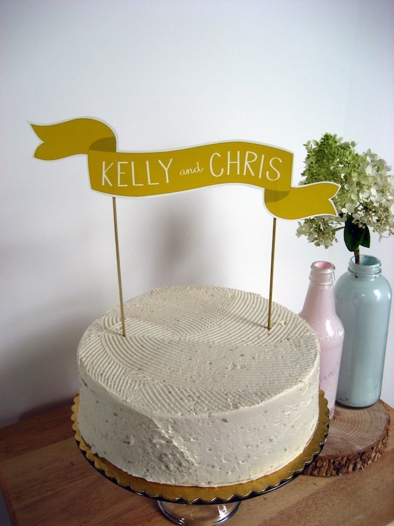 Custom Cake Banner No. 2