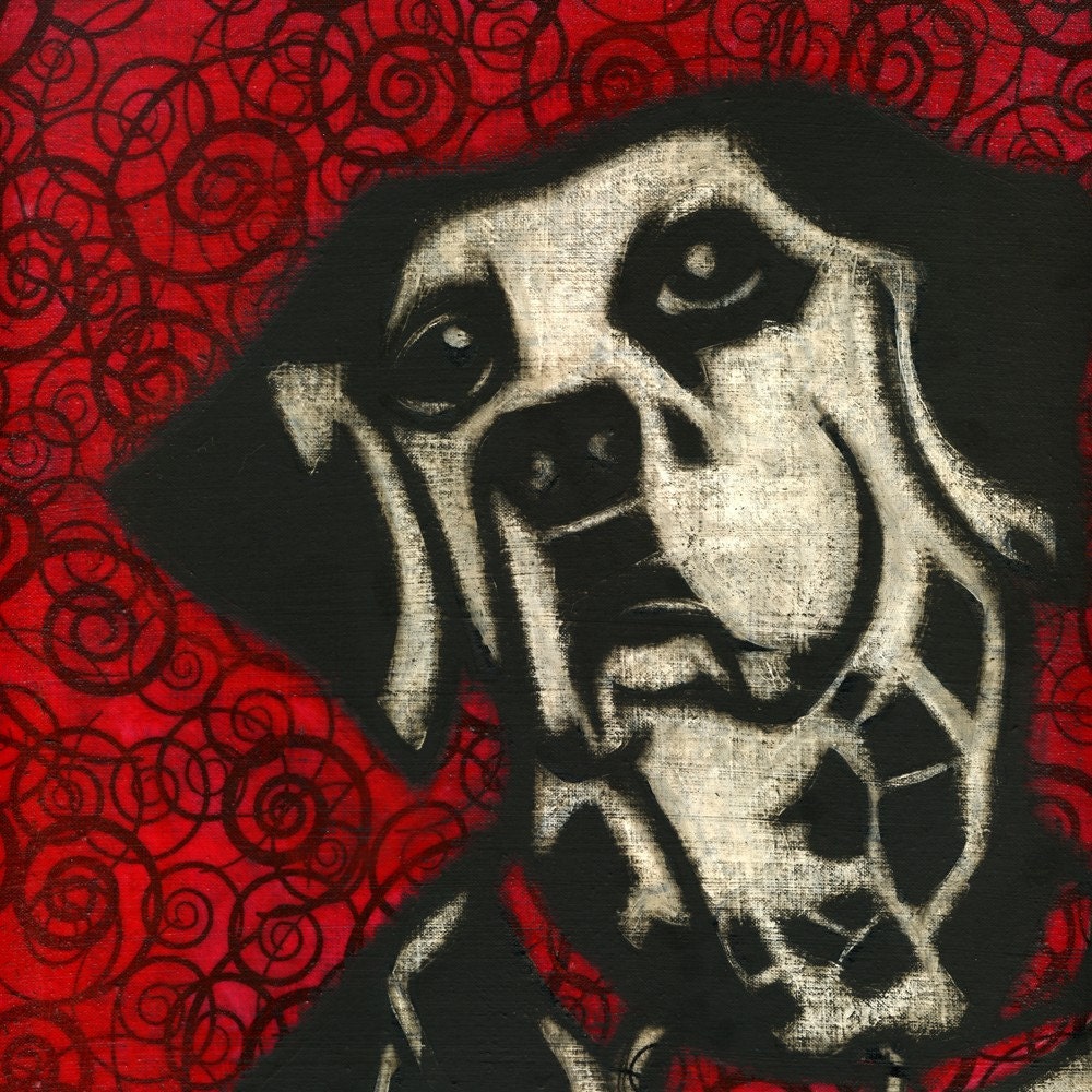 Custom Pet Portrait - Dalmation - 8x10