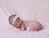 Ruffle Backdrop and Newborn Headband - Perfect Photo Prop