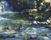 Stehekin Falls 2 - photograph