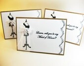Will You Be My Matron Of Honor Card Customizable QueenBeeInspirations