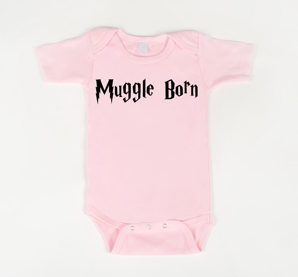 Muggle Born Onesie - Harry Potter baby bodysuit