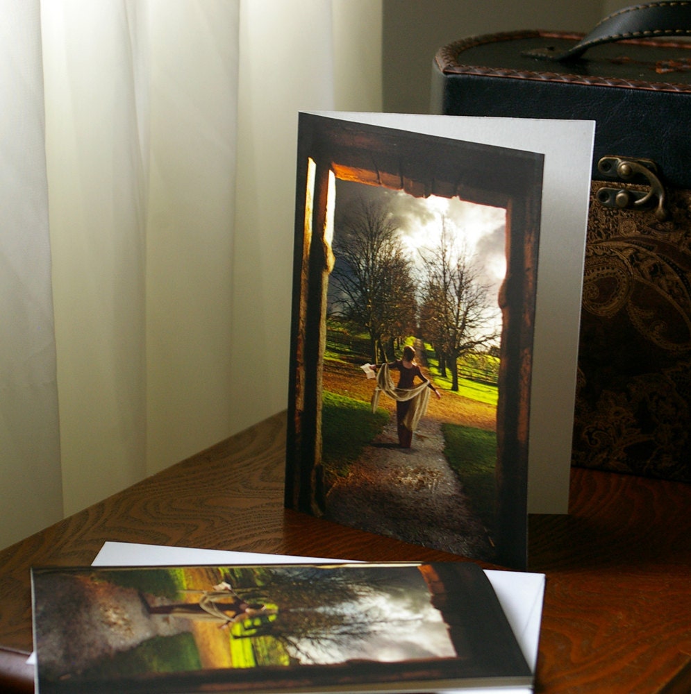 Mr Darcy's Confession 5x7 Blank Greeting Card, A Letter to Elizabeth