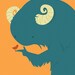 Strange Little Animal - 7 x 5 inch mini print