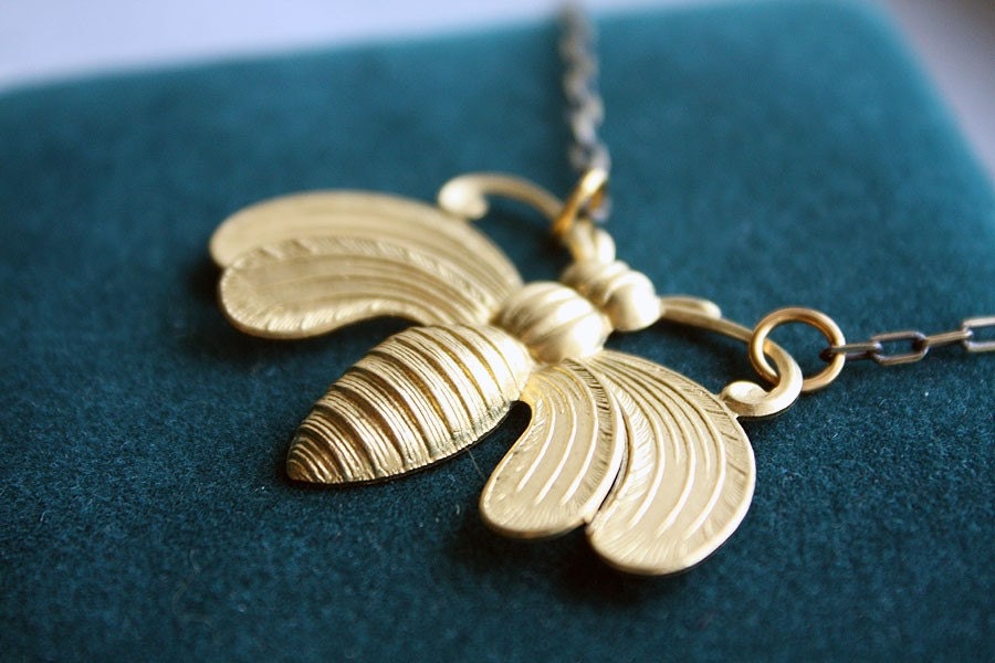 Death's Head Hawkmoth Necklace