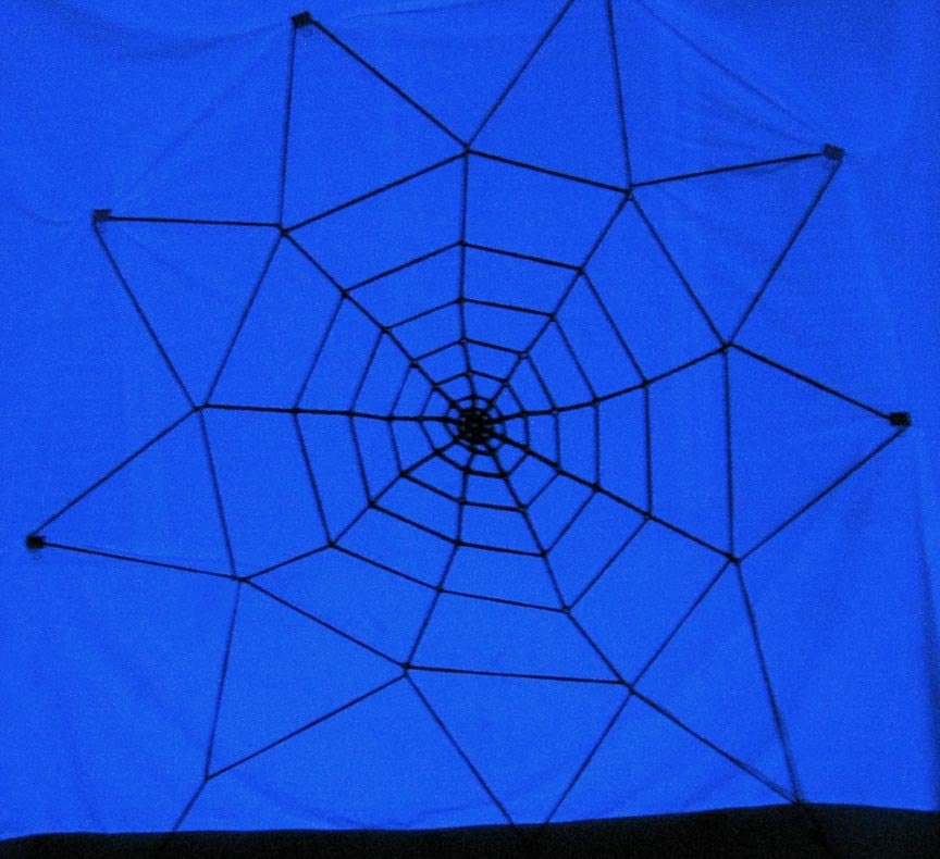 6 Foot Spider Web Crochet Pattern - Costume or Halloween Decor for Haunted House - Permission to Sell Finished Items