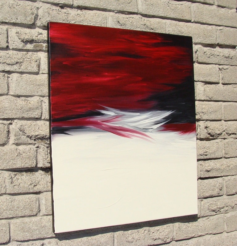 Tug of War. Original Abstract Painting
