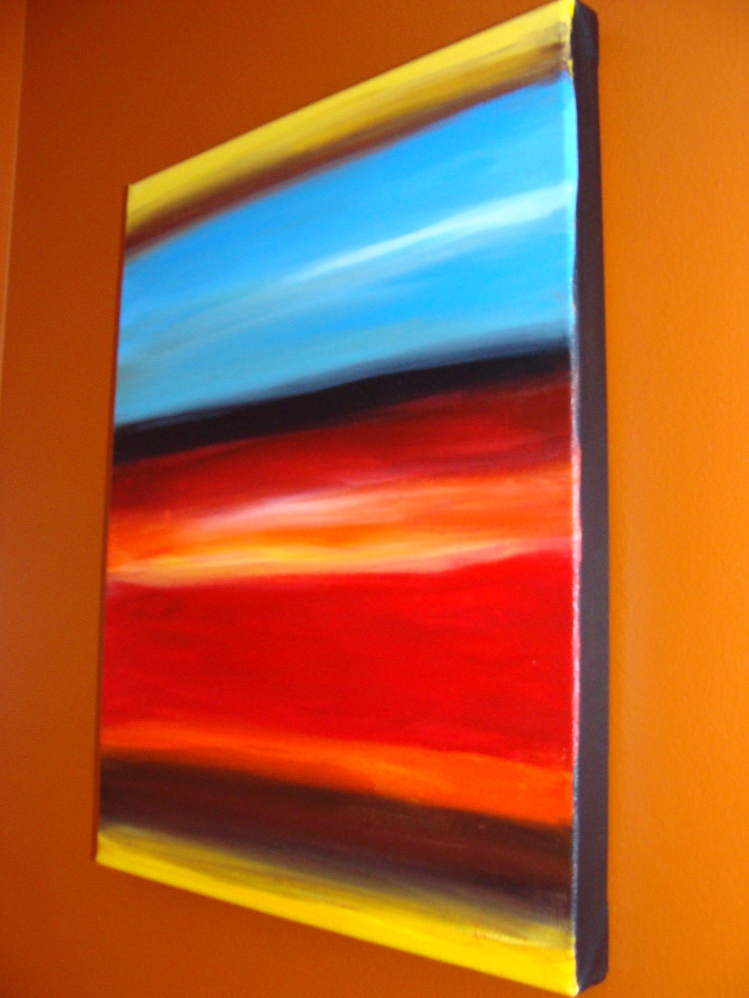Fiesta. Original Abstract Painting
