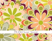 Grand Hotel Veranda in Sunset by Jenean Morrison for Free Spirit - 1 Yard