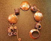 Copper Love Knot Coin Bracelet (BRC002)
