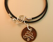 Silver-Copper Tree Necklace (NPSC003)