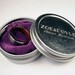 Narrow Rosewood and Titanium Band Wood Ring--Signature Series (RESERVED LISTING)