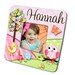 Owls Love Flowers Girls Nature Forest Bedroom Nursery WALL DECALS