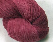 Lace Weight - Silk Wool - Cranberry