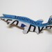 Minnesota Muskie Fish - Recycled License Plate Art - Cabin - Family Room - Guy Gift - Fathers Day Gift