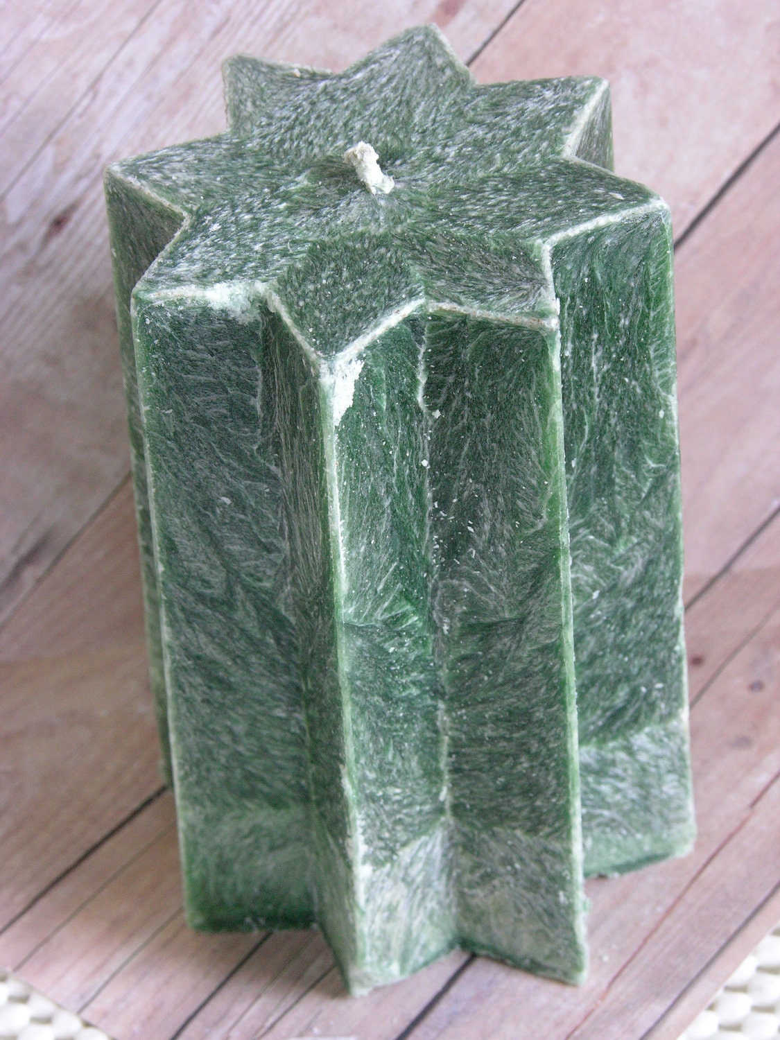MARIJUANA CANNABIS Scented Palm Wax Pillar Candle Hand Poured 30% Off Sale