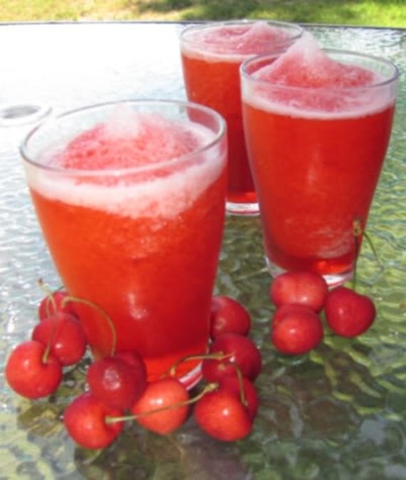 6 CHERRY SLUSHIE Soy Tart Candle Wax Wickless Melts Break Away Hand Poured Highly Scented
