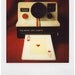 Polaroid camera print - 4x5 - visual poetry - hand signed