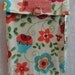 Clearance Sale - Small Ouch Pouch (TM) First Aid Kit For Diaper Bag Car Purse Travel (4x5 Tossed Cream Flowers Fabric)
