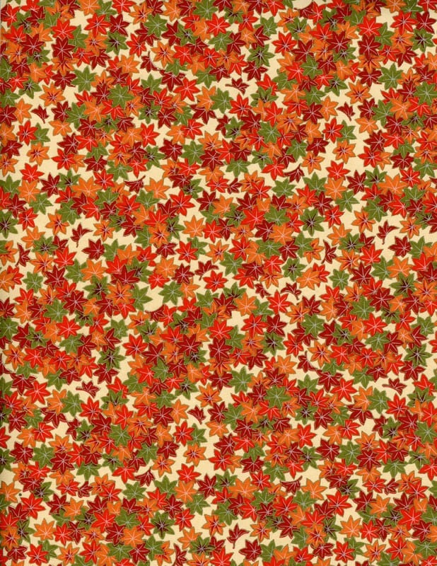 Chiyogami Yuzen Paper 9x12 - Fall Leaves