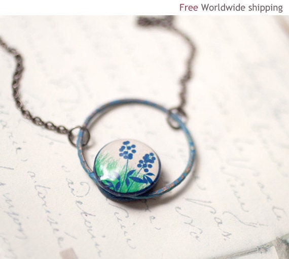Wild Flowers necklace (N028) - BeautySpot Wild Flowers necklace (N028) - BeautySpot