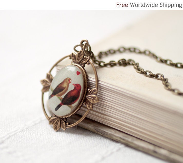 Love Birds necklace (N004)