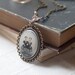 Victorian necklace - Ghost Siamese twins girls (N057)