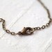 Lady Deer necklace - Victorian jewelry (N063)