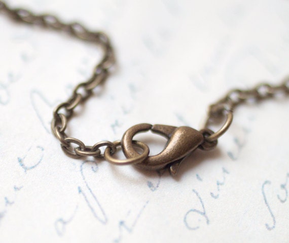 Owl jewelry - Owl locket - Steampunk jewelry (L010)