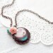 Cute bunny necklace (N070)