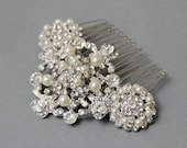 Bridal hair  comb, wedding hair comb, vintage weddings, wedding hair accessories, wedding hair  -Style 254