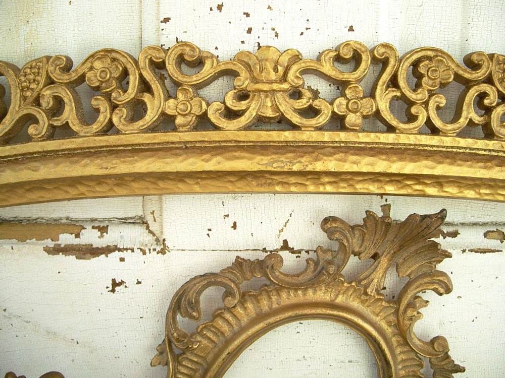 Vintage Picture Frames Rococo Hollywood Regency Style