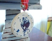 Mothers Day                 Victorian Lady Pottery Necklace