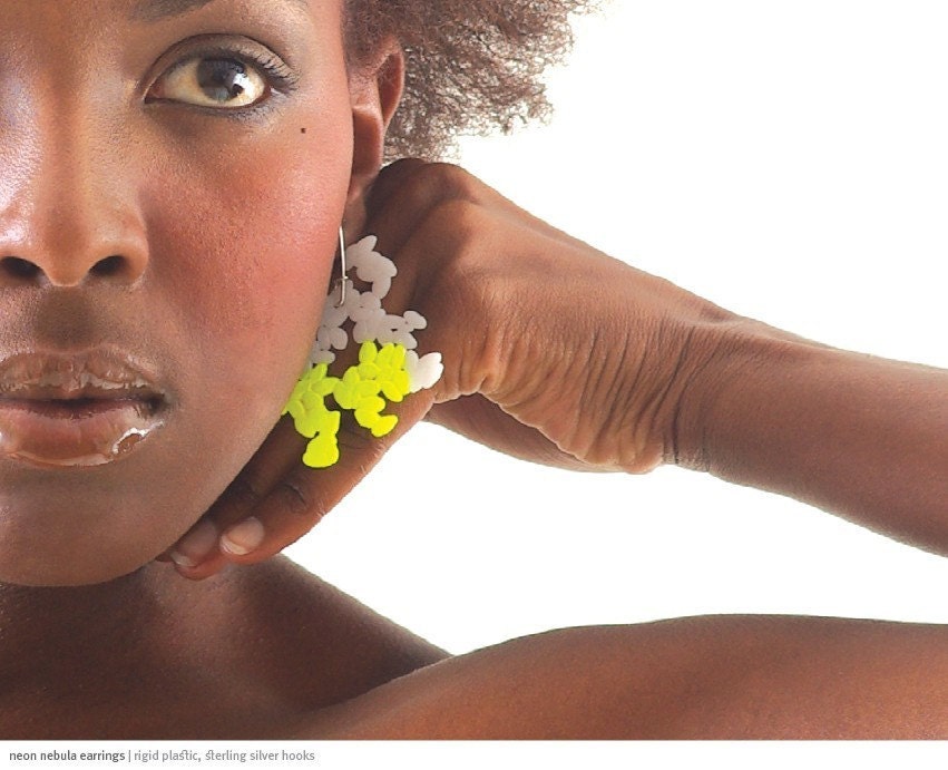 Neon Nebula Earrings / Neo Collection