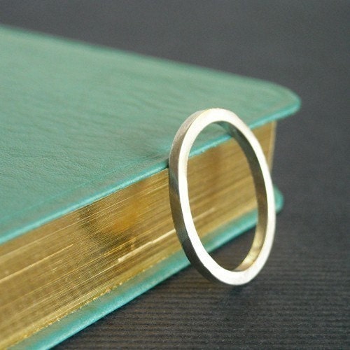 All Squared Up Sterling Stacking Ring-Free Shipping
