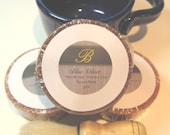 Peppermint  Shave Soap - with essential oils - Vegan - Men's Shave Mug Refilll