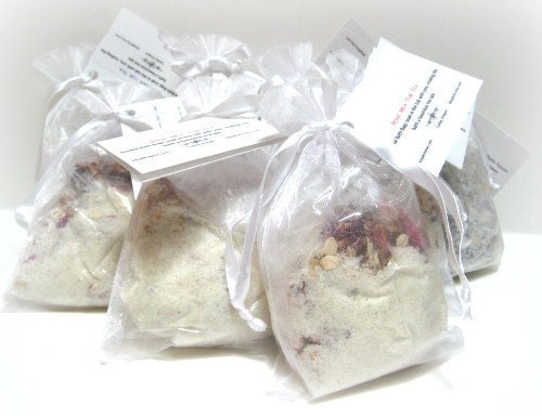 Rose Milk Tub Tea - Organic Bath Soak - Perfect for Spa Gift Basket