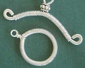 Wire Wrapped Toggle clasp tutorial