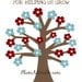 Personalized Teacher Appreciation Tree - 8x10 Print (YEAR UPDATED TO 2012-2013)