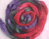 Hand dyed BFL top - 4 oz - Romina