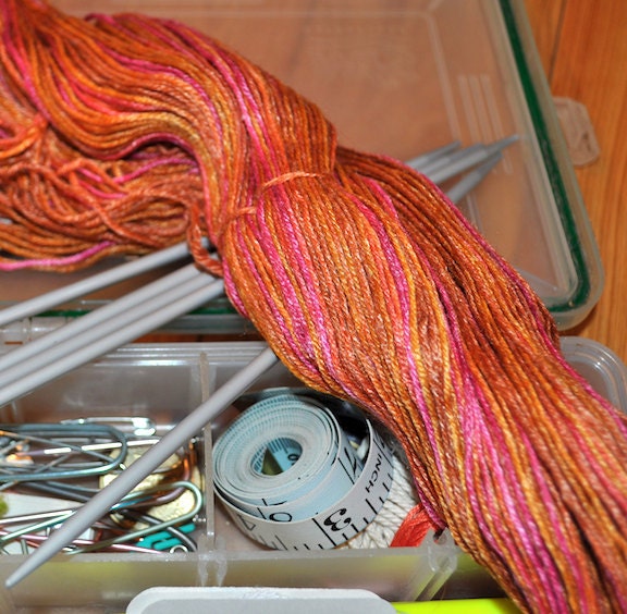 Handdyed Sock Yarn - Little Manistee - Sharon