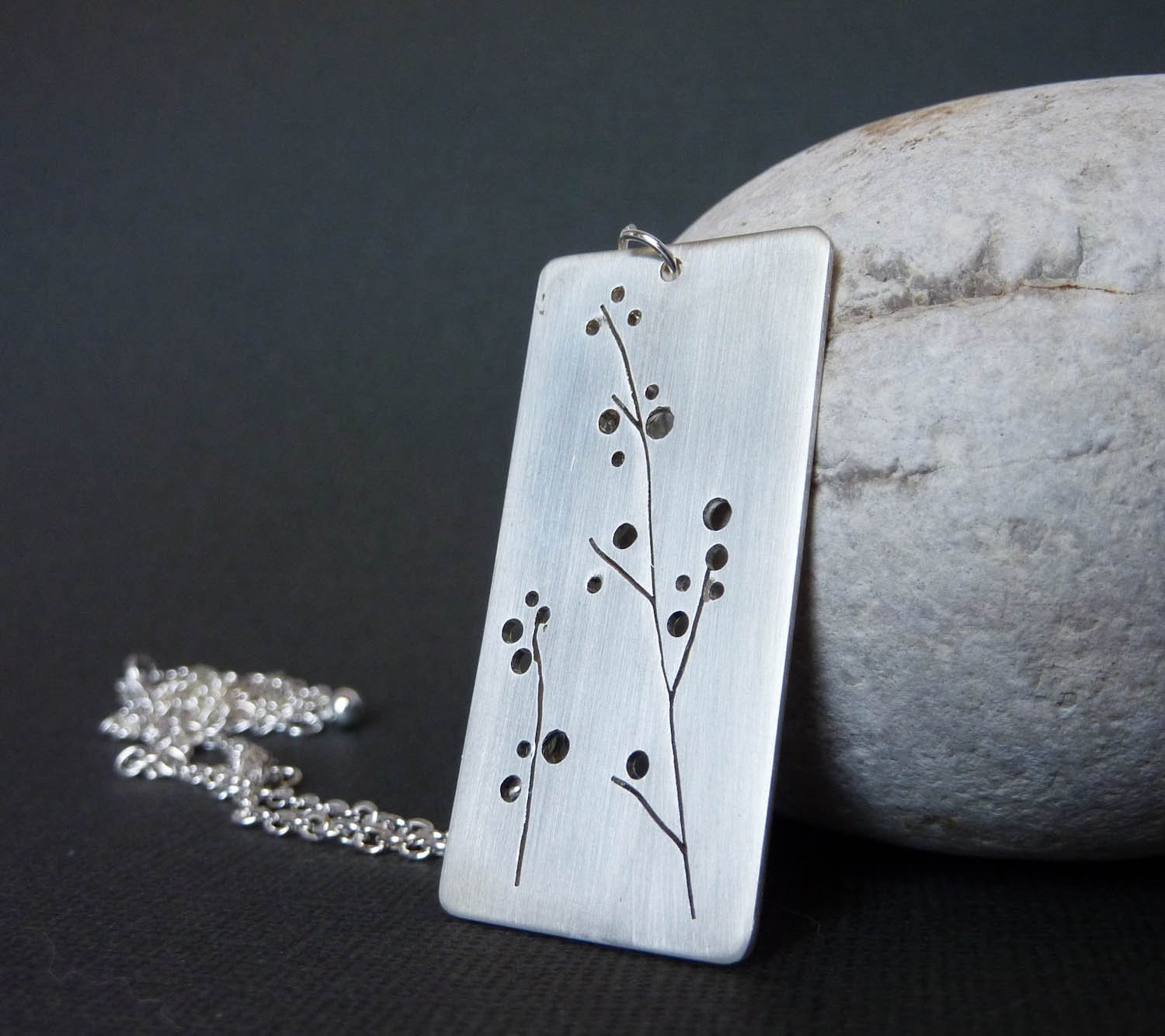 Cherry Blossom Sterling Silver pendant