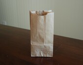 Mini Kraft Brown Paper Bags - Set of 100