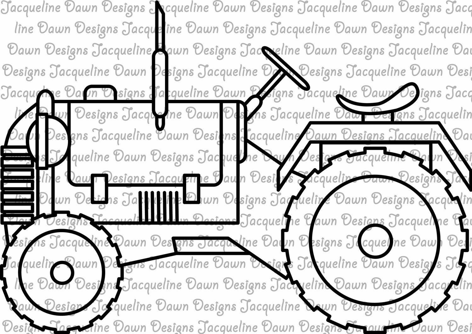 Tractor Stamp