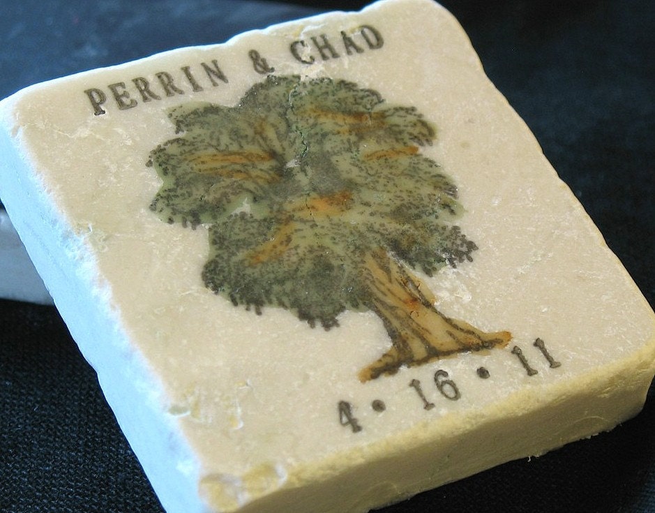 Oak Tree Save the Date Magnets, Wedding Favors, Set of 25