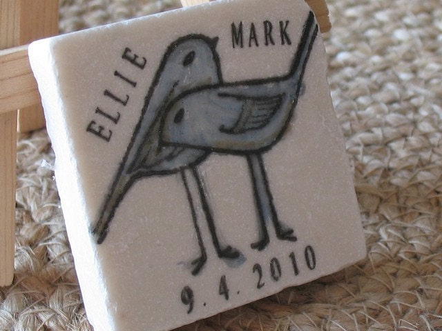 Personalized Save the Date Magnet or Party Favor Sample of One Magnet