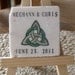 Irish Knotwork Save The Date Magnets, Wedding Favors, Set of 25